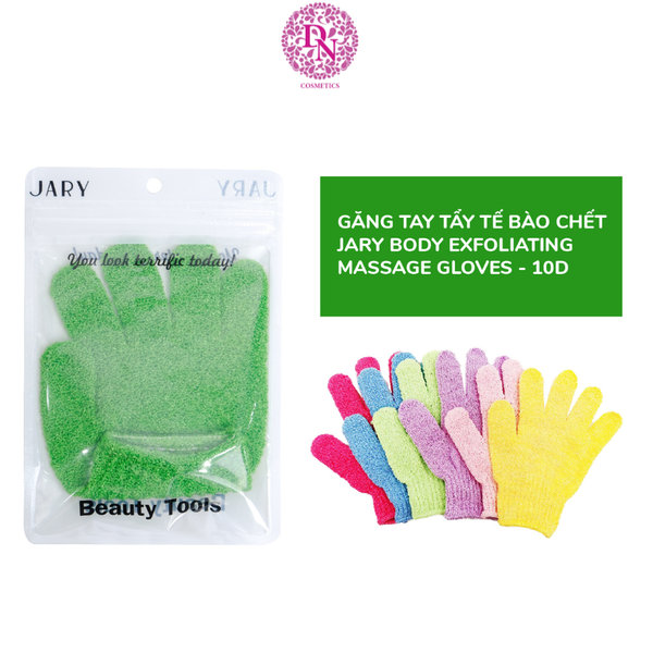 GĂNG TAY TẨY TẾ BÀO CHẾT JARY BODY EXFOLIATING MASSAGE GLOVES - 10D