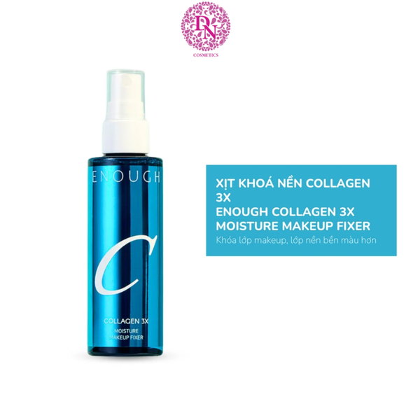 XỊT KHÓA NỀN ENOUGH COLLAGEN 3X MOISTURE MAKEUP FIXER 100ML