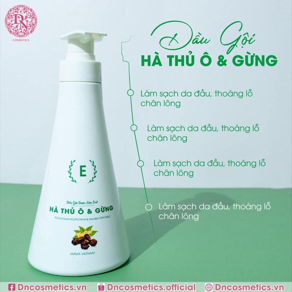 DẦU GỘI DƯỢC LIỆU EMMA CHĂM SÓC TÓC CHUYÊN SÂU 380ML