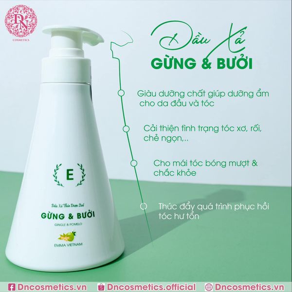 DẦU GỘI DƯỢC LIỆU EMMA CHĂM SÓC TÓC CHUYÊN SÂU 380ML