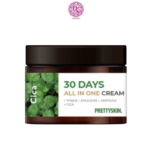 KEM DƯỠNG PRETTY SKIN 30 DAYS ALL IN ONE 50ML [MUA 1 KEM DƯỠNG TẶNG 1 MẶT NẠ OHESI 25K]