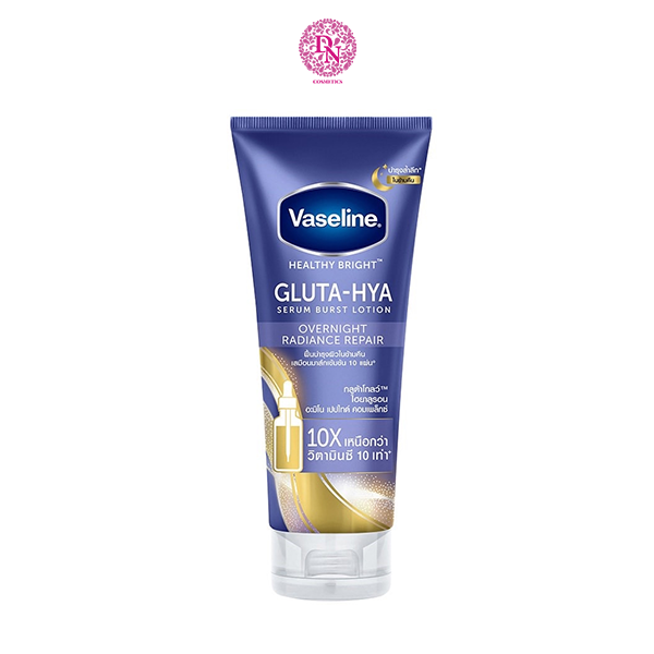 DƯỠNG THỂ TRẮNG DA VASELINE HEALTHY BRIGHT GLUTA-HYA SERUM BURST UV LOTION