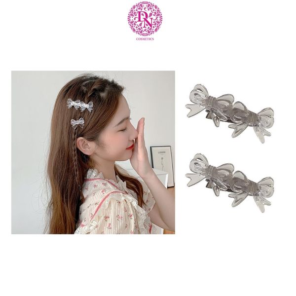 KẸP TÓC NƠ TRONG SUỐT HAIR CLIP - HC2 - HC2.6