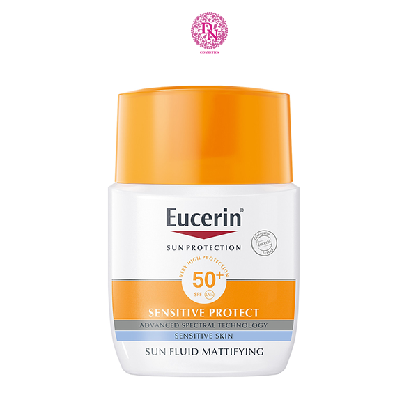 KEM CHỐNG NẮNG DA THƯỜNG & HỖN HỢP EUCERIN SUN PROTECTION SENSITIVE PROTECT SUN FLUID MATTIFYING SPF 50+ 50ML