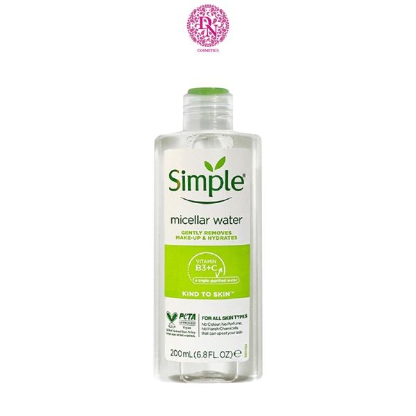 TẨY TRANG SIMPLE 200ML - HÀNG NHẬP KHẨU