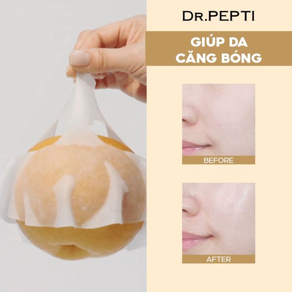 MẶT NẠ CẤP ẨM DR.PEPTI CENTELLA MOIST ENERGY MASK 25ML HỘP 7 MIẾNG