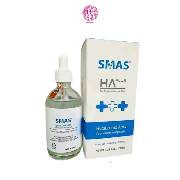 TINH CHẤT SERUM CẤP NƯỚC SMAS HYALURONIC ACID PREMIUM AMPOULE 100ML