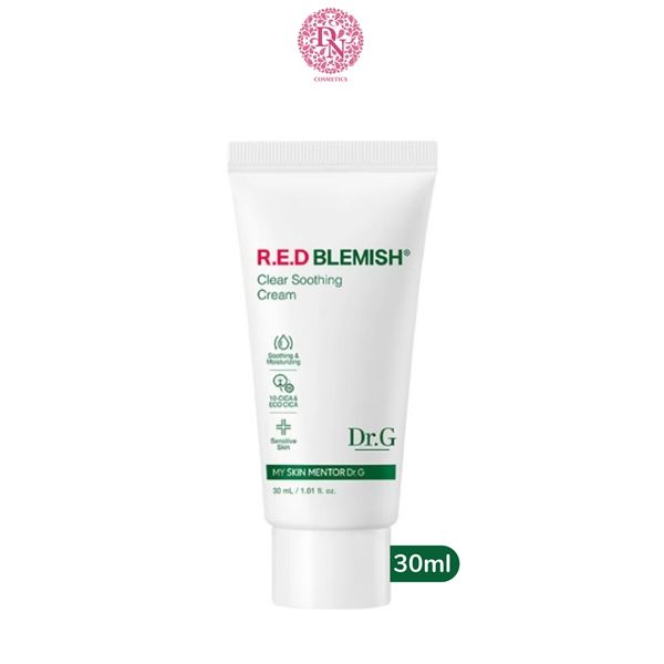 KEM DƯỠNG DR.G R.E.D BLEMISH CLEAR SOOTHING CREAM 70ML