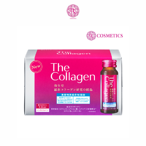 NƯỚC UỐNG THE COLLAGEN SHISEIDO MÀU ĐỎ - SÉT 3 CHAI