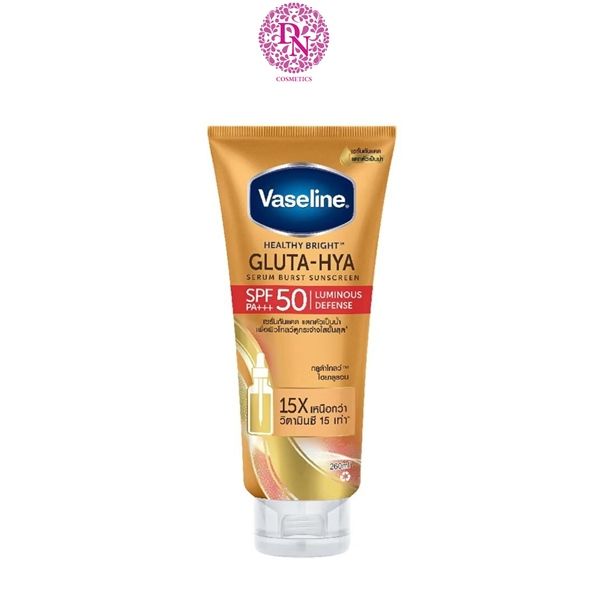 DƯỠNG THỂ CHỐNG NẮNG VASELINE 15X SPF 50+ LUMINOUS DEFENSE 260ML