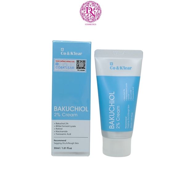 KEM CO & KLEAR BAKUCHIOL 2% CREAM 30ML