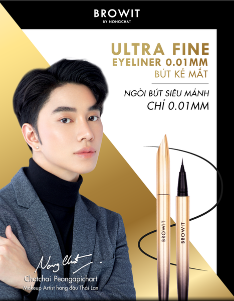 KẺ MẮT BROWIT ULTRA FINE EYELINER 0.01MM 0.5G