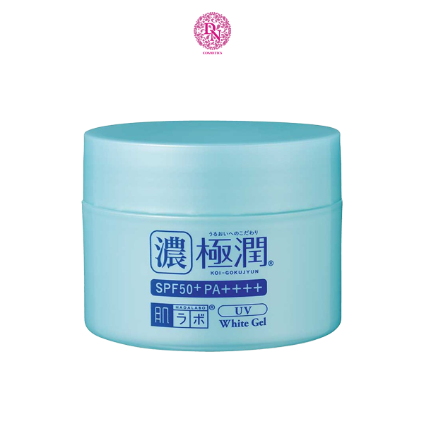 KEM DƯỠNG ẨM CHỐNG NẮNG HADALABO KOI-GOKUJYUN UV WHITE GEL SPF50