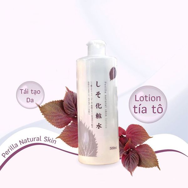 LOTION DƯỠNG TRẮNG DA CHIẾT XUẤT TÍA TÔ SHISO 500ML