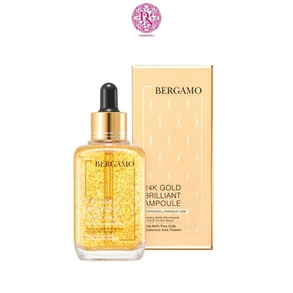 SERUM VÀNG BERGAMO 24K GOLD BRILLIANT AMPOULE 90ML