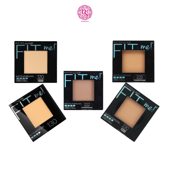 PHẤN PHỦ MAYBELLINE FIT ME MATTE+PORELESS POWDER 9G - HỘP VUÔNG