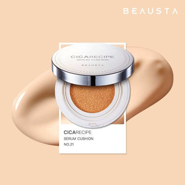 PHẤN NƯỚC SERUM RAU MÁ BEAUSTA CICARECIPE SERUM CUSHION 15G