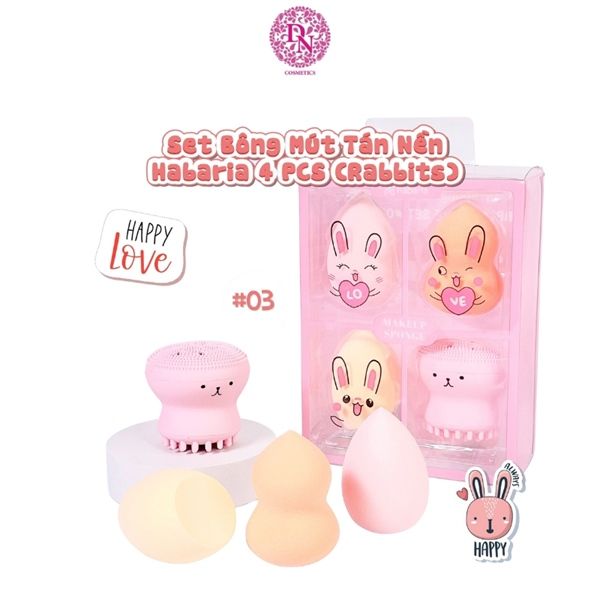 MÚT TRANG ĐIỂM HABARIA MAKEUP SPONGE