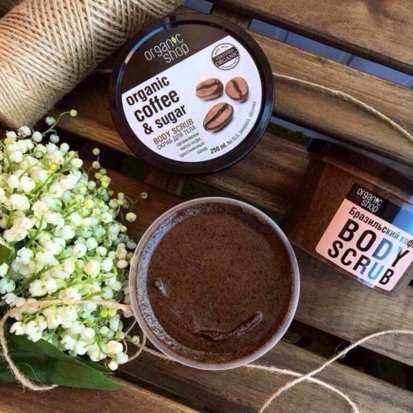 TẨY TẾ BÀO CHẾT ORGANIC COFFEE & SUGAR BODY SCRUB