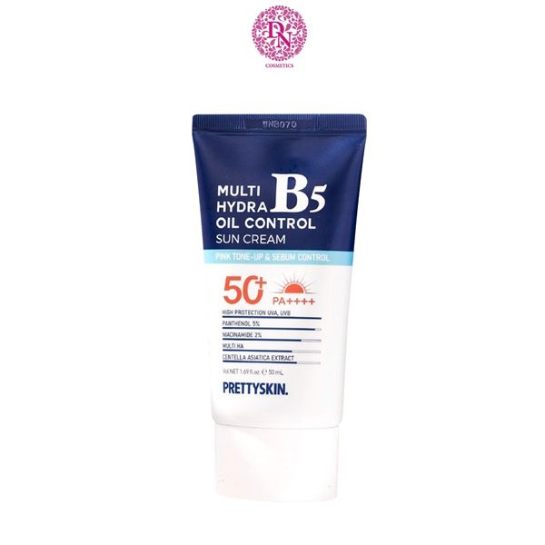 KEM CHỐNG NẮNG PHỤC HỒI PRETTY SKIN MULTI HYDRA B5 OIL CONTROL SUN CREAM DÀNH CHO DA DẦU 50ML