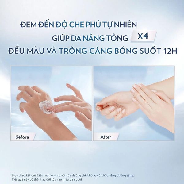 DƯỠNG THỂ VASELINE 4X HEALTHY BRIGHT GLUTA-HYA BODY TONE UP UV LOTION NIACINAMIDE TONE UP 300ML