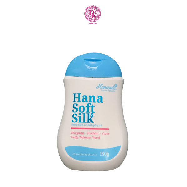 DUNG DỊCH VỆ SINH PHỤ NỮ HANA SOFT SILK HANAYUKI 150G