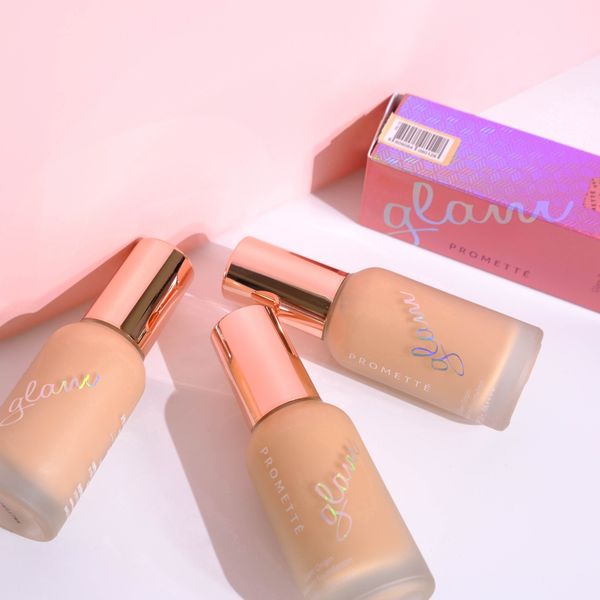 KEM NỀN DẠNG CHAI GLAM ENOUGH PROMETTE GLAM ORIGIN RADIANCE FOUNDATION SPF50+/PA++++ 50G