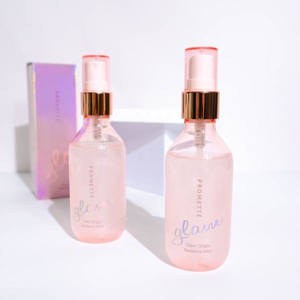 XỊT KHOÁNG NHŨ BẮT SÁNG GLAM ENOUGH PROMETTE GLAM ORIGIN RADIANCE MIST 100ML