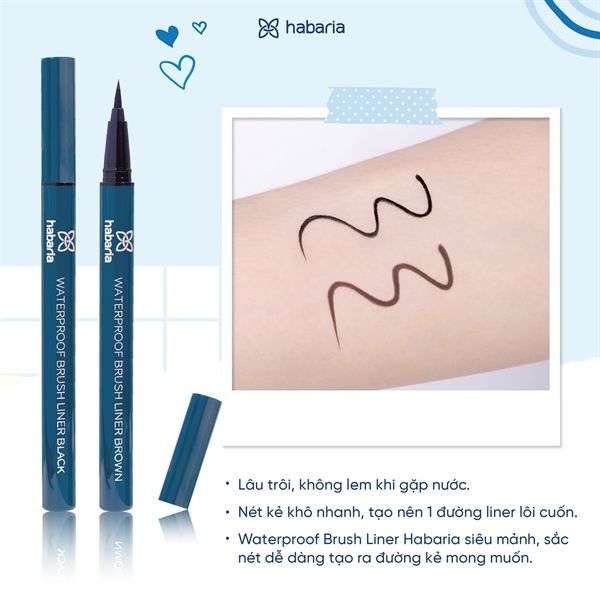 KẺ DẠ HABARIA WATERPROOF BRUSH LINER