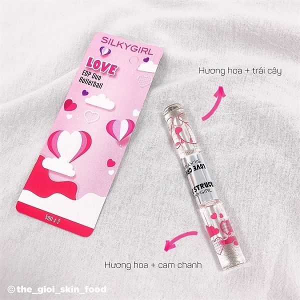 NƯỚC HOA 2 ĐẦU 4 HƯƠNG SILKYGIRL EDP DUO ROLLERBALL 10ML