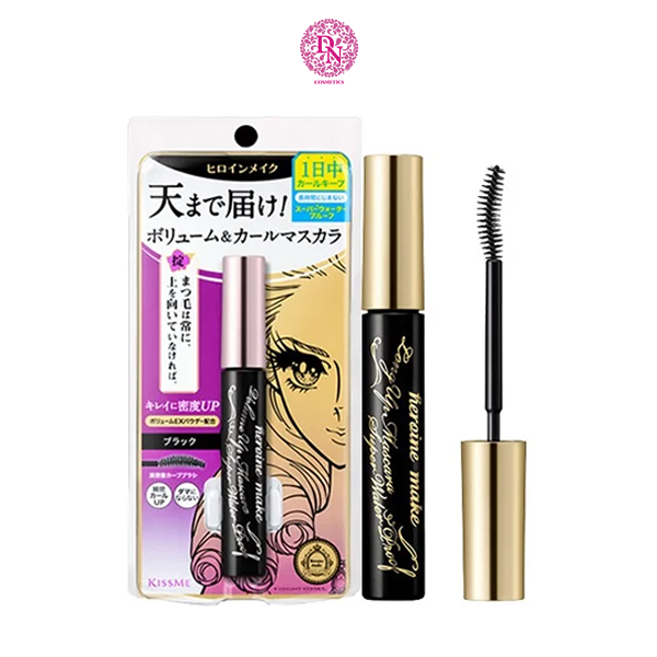 MASCARA KISSME HEROINE DẠNG MÀNG FILM NÂNG CAO CHỐNG TRÔI SIÊU BỀN GIÚP NÂNG CONG VÀ DÀY MI TỐI ĐA