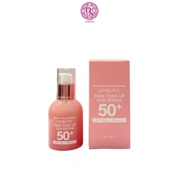 SERUM CHỐNG NẮNG LOVELY CC PINK TONE UP SUN SERUM 50+ 30G