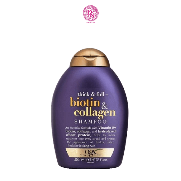 DẦU GỘI XẢ BIOTIN & COLLAGEN OGX 385ML MÀU TÍM