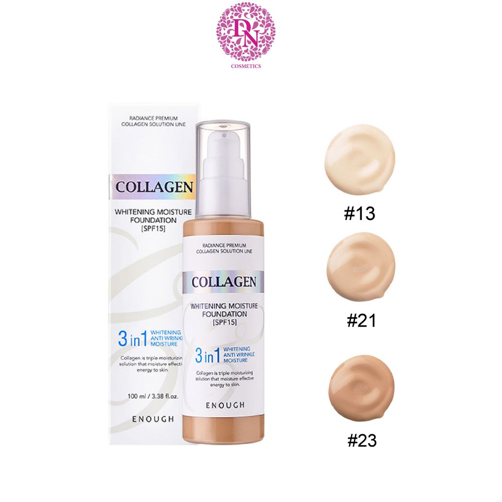 KEM NỀN COLLAGEN 3IN1 ENOUGH COLLAGEN 3IN1 FOUNDATION 100ML