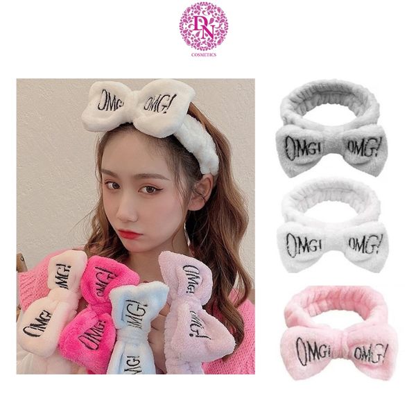 BĂNG ĐÔ CÀI TÓC HÌNH NƠ CHỮ OMG JARY HAIR BAND - HB10 - HB10.1