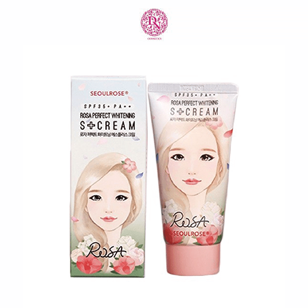 KEM DƯỠNG TRẮNG ROSA PERFECT WHITENING S+ CREAM HÀN QUỐC 45ML