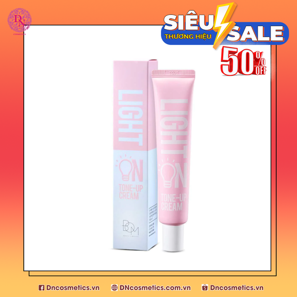 KEM DƯỠNG NÂNG TÔNG DA BOM LIGHT ON TONE-UP CREAM 40ML