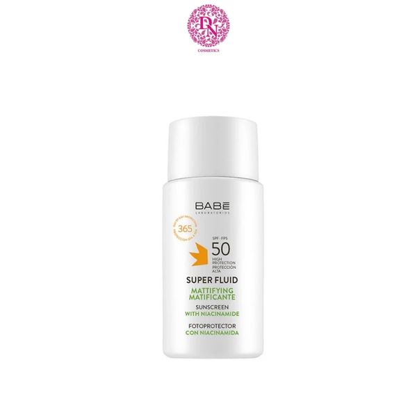 KEM CHỐNG NẮNG BABE SUPER FLUID MATTIFYING SUNCREEN SPF 50 50ML