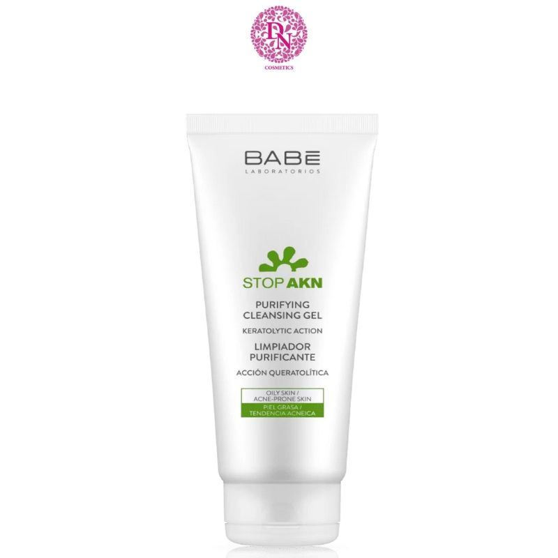 SỬA RỬA MẶT BABE STOP AKN PURIFYING CLEANSING GEL 200ML