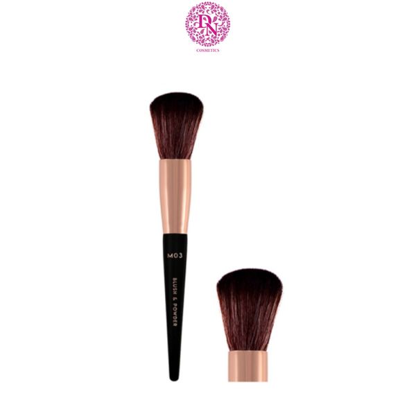 CỌ MÁ HỒNG & PHỦ, ĐẦU TRÒN VACOSI BLUSH & POWDER BRUSH - M03