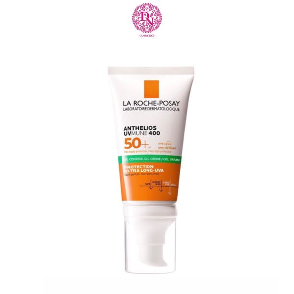 KEM CHỐNG NẮNG LA ROCHE-POSAY ANTHELIOS ANTI-IMPRECTIONS CORRECTIVE GEL CREAM SPF50 PA+++ 50ML DẠNG TUÝP VẠCH VÀNG