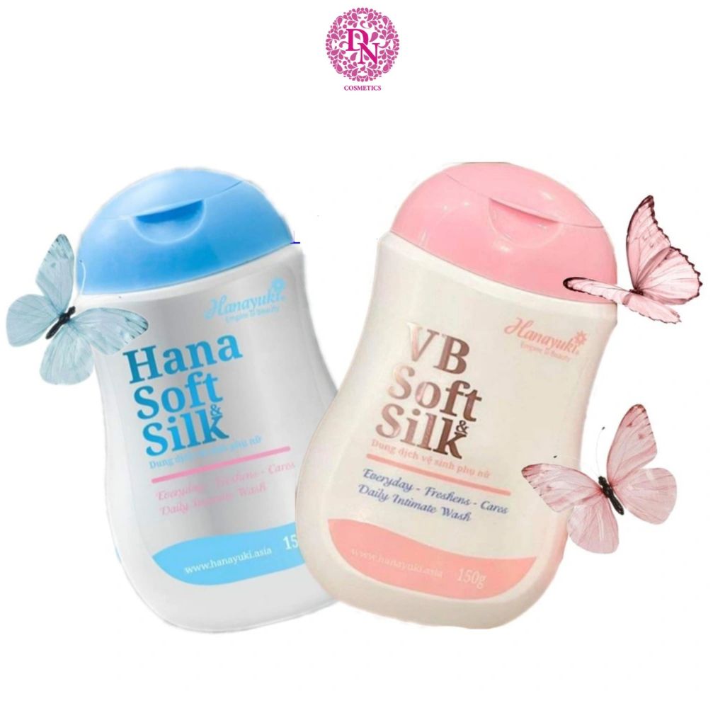 DUNG DỊCH VỆ SINH PHỤ NỮ HANA SOFT SILK HANAYUKI 150G