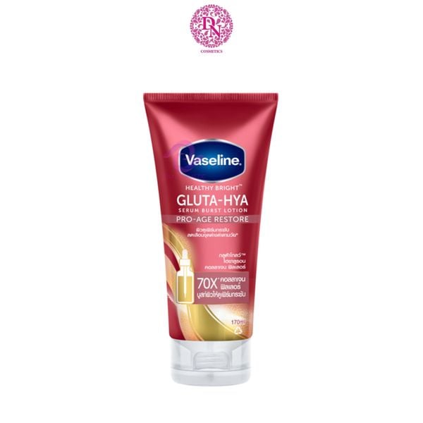 SỮA DƯỠNG THỂ VASELINE 70X GLUTA - HYA SERUM BURST LOTION 300ML