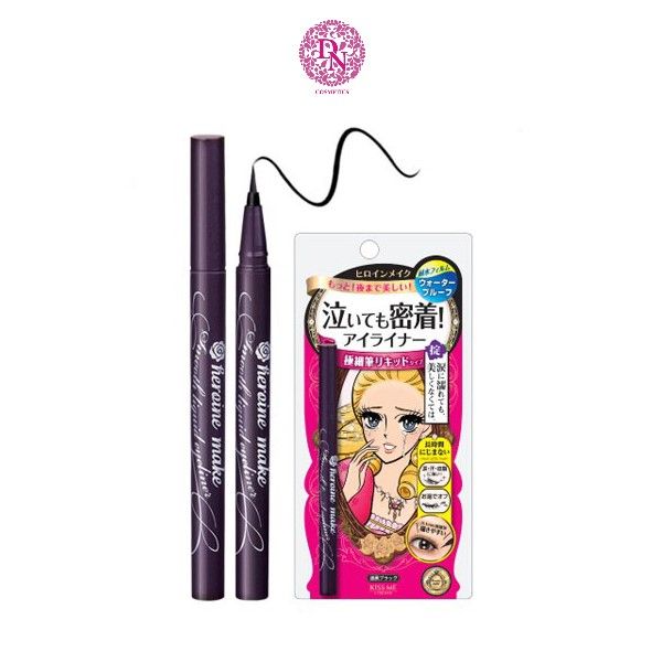 KẺ MẮT KISS ME CHỐNG TRÔI NƯỚC HEROINE MAKE SMOOTH LIQUID EYELINER