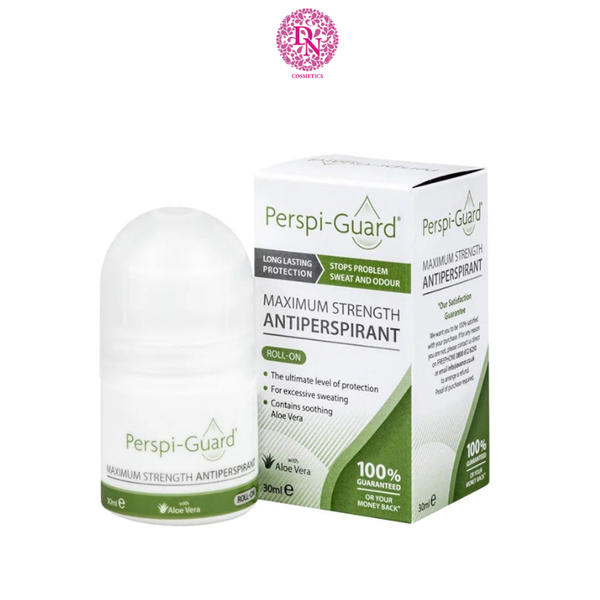 LĂN KHỬ MÙI PERSPI-GUARD MAXIMUM STRENGTH ANTIPERSPIRANT 30ML (TẶNG 2 TUÝP SỮA RỬA MẶT SEN-Z 30ML)