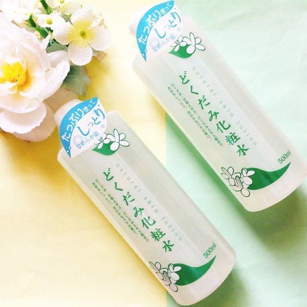 NƯỚC HOA HỒNG DIẾP CÁ DOKUDAMI NATURAL SKIN LOTION 500ML