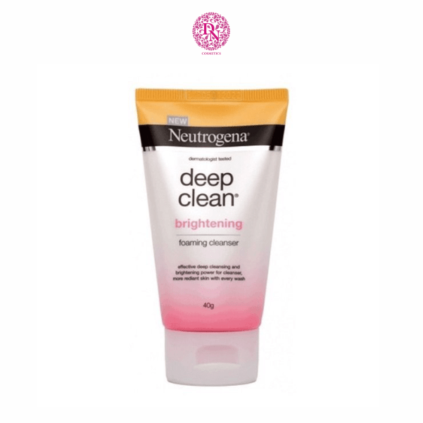 SỮA RỬA MẶT NEUTROGENA DEEP CLEAN BRIGHTENING FOAMING CLEANSER - HỒNG