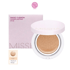 PHẤN NƯỚC KHÔNG TRÔI MISSHA MAGIC CUSHION COVER LASTING - MÀU HỒNG