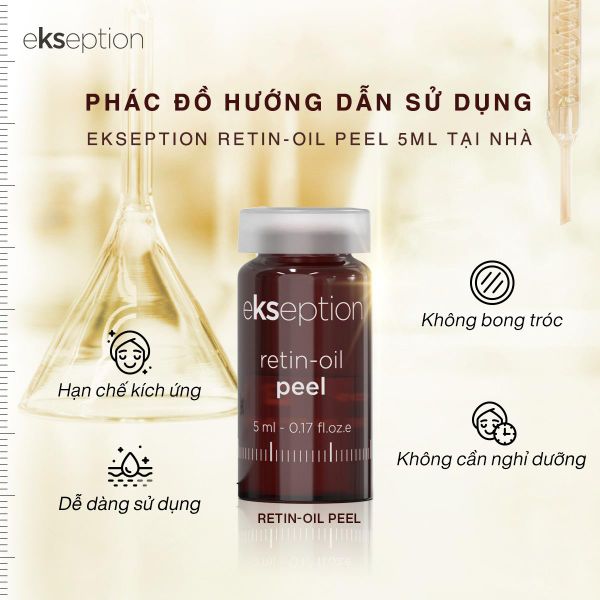 SERUM EKSEPTION RETIN-OIL PEEL SET 5 LỌ X 5ML