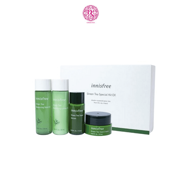 BỘ KIT TRÀ XANH INNISFREE GREEN TEA SPECICAL KIT EX (4 MÓN)